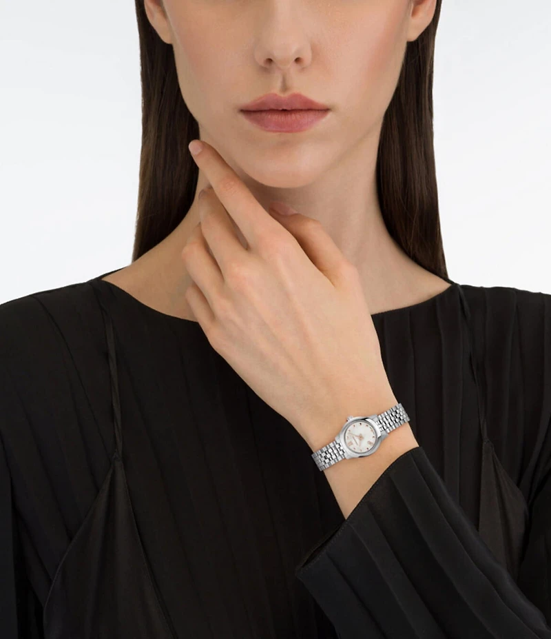 Salvatore Ferragamo Women's Duo Mini Quartz Analog Stainless Steel Bracelet Watch