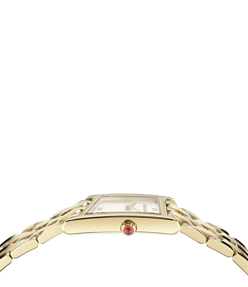 Salvatore Ferragamo Women's Ferragamo Asymetrique Quartz Analog Gold Tone Stainless Steel Bracelet Watch