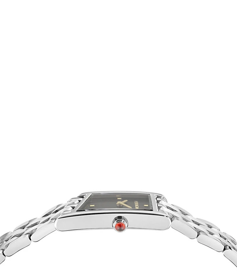 Salvatore Ferragamo Women's Ferragamo Asymetrique Quartz Analog Stainless Steel Bracelet Watch