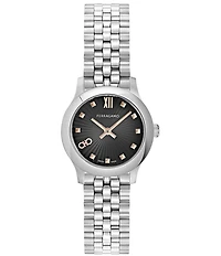 Salvatore Ferragamo Women's Ferragamo Duo Mini Quartz Analog Stainless Steel Bracelet Watch