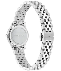 Salvatore Ferragamo Women's Ferragamo Duo Mini Quartz Analog Stainless Steel Bracelet Watch