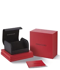 Salvatore Ferragamo Women's Ferragamo Duo Mini Quartz Analog Stainless Steel Bracelet Watch