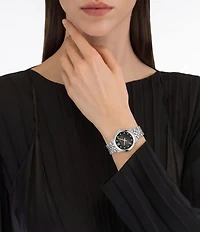 Salvatore Ferragamo Women's Ferragamo Duo Mini Quartz Analog Stainless Steel Bracelet Watch