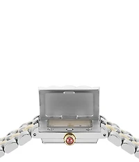 Salvatore Ferragamo Women's Secret Quartz Analog Two Tone Stainless Steel Bracelet Watch