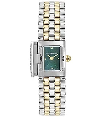 Salvatore Ferragamo Women's Secret Quartz Analog Two Tone Stainless Steel Bracelet Watch