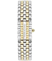Salvatore Ferragamo Women's Secret Quartz Analog Two Tone Stainless Steel Bracelet Watch