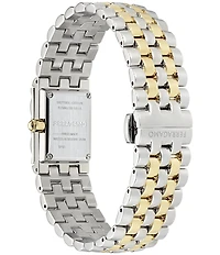 Salvatore Ferragamo Women's Secret Quartz Analog Two Tone Stainless Steel Bracelet Watch