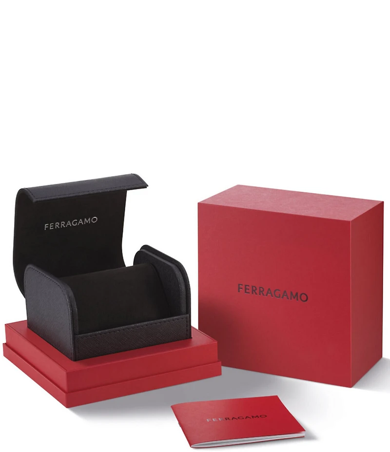 Salvatore Ferragamo Women's Secret Quartz Analog Two Tone Stainless Steel Bracelet Watch