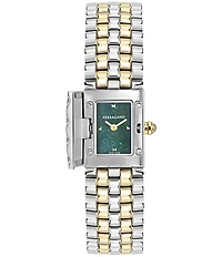 Salvatore Ferragamo Women's Secret Quartz Analog Two Tone Stainless Steel Bracelet Watch