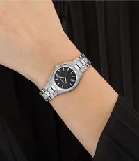 Salvatore Ferragamo Women's Vega Upper East Quartz Analog Stainless Steel Bracelet Watch