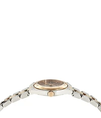 Salvatore Ferragamo Women's Vega Upper East Quartz Analog Two Tone Stainless Steel Bracelet Watch