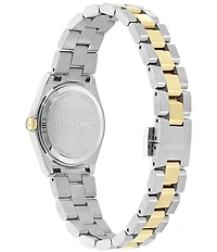 Salvatore Ferragamo Women's Vega Upper East Quartz Analog Two Tone Stainless Steel Bracelet Watch