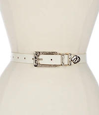 Sam Edelman 25mm Hammered Belt