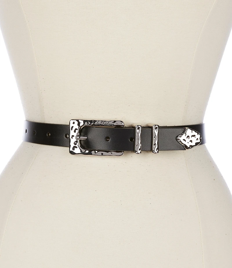 Sam Edelman 25mm Hammered Belt