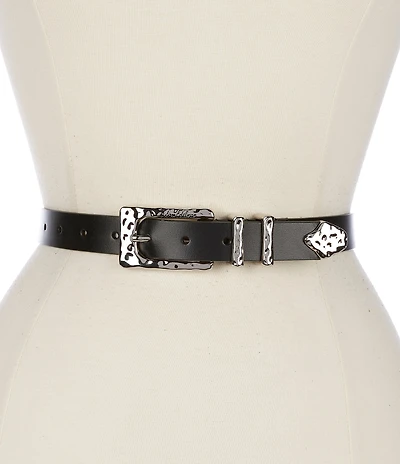 Sam Edelman 25mm Hammered Belt