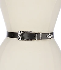 Sam Edelman 25mm Hammered Belt