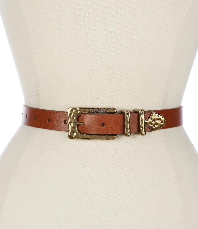 Sam Edelman 25mm Hammered Belt