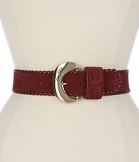 Sam Edelman 45mm Organic Buckle Belt