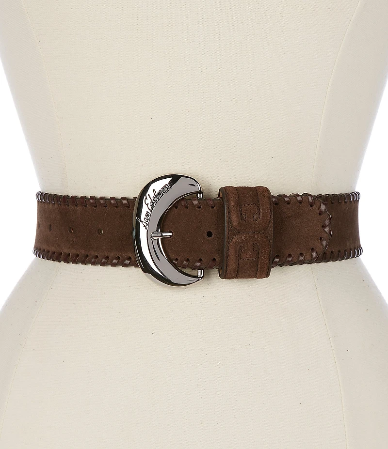 Sam Edelman 45mm Organic Buckle Belt