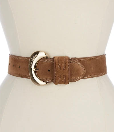 Sam Edelman 45mm Organic Buckle Wide Loop Belt