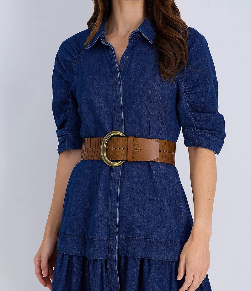 Sam Edelman 65mm Laced Belt