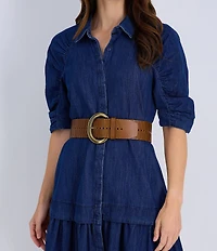 Sam Edelman 65mm Laced Belt