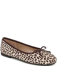 Sam Edelman Alie Cheetah Print Calf Hair Ballet Flats