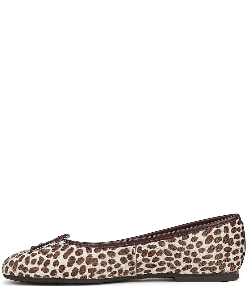 Sam Edelman Alie Cheetah Print Calf Hair Ballet Flats