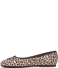 Sam Edelman Alie Cheetah Print Calf Hair Ballet Flats
