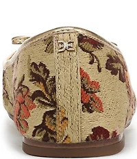 Sam Edelman Alie Floral Fabric Bow Detail Ballet Flats