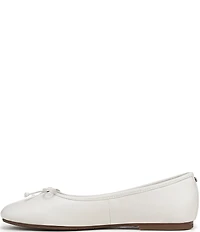 Sam Edelman Alie Leather Bow Detail Ballet Flats