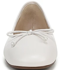 Sam Edelman Alie Leather Bow Detail Ballet Flats