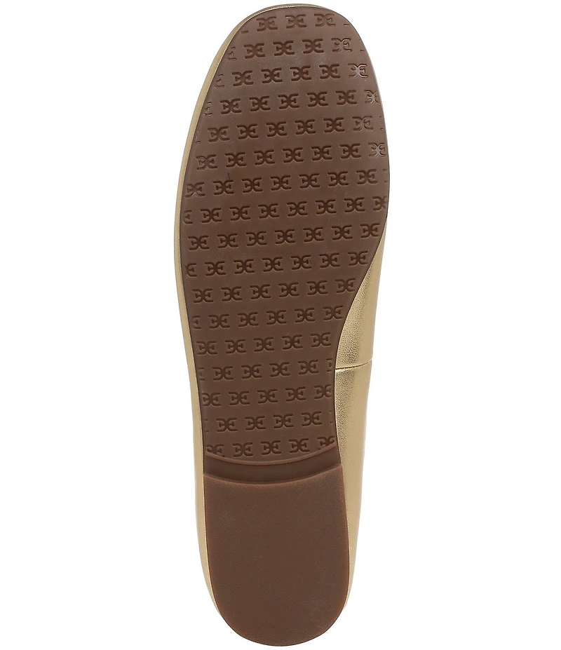 Sam Edelman Alie Leather Bow Detail Ballet Flats
