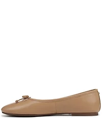 Sam Edelman Alie Leather Bow Detail Ballet Flats