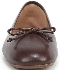 Sam Edelman Alie Leather Bow Detail Ballet Flats