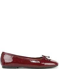 Sam Edelman Alie Patent Leather Bow Detail Ballet Flats