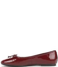 Sam Edelman Alie Patent Leather Bow Detail Ballet Flats