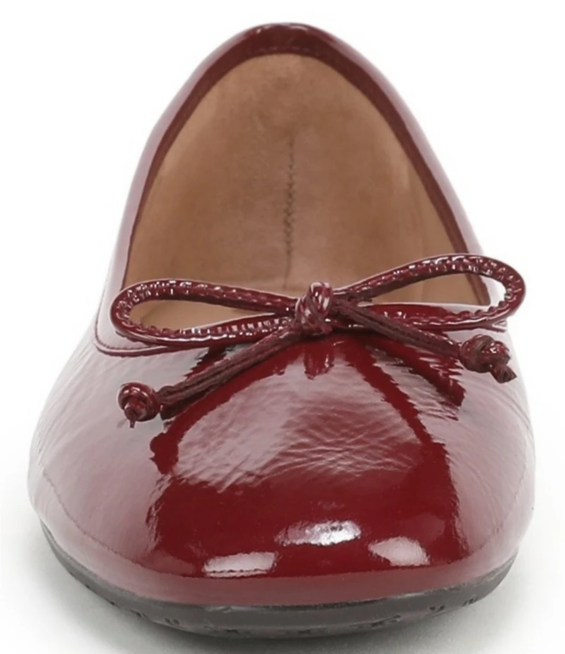 Sam Edelman Alie Patent Leather Bow Detail Ballet Flats