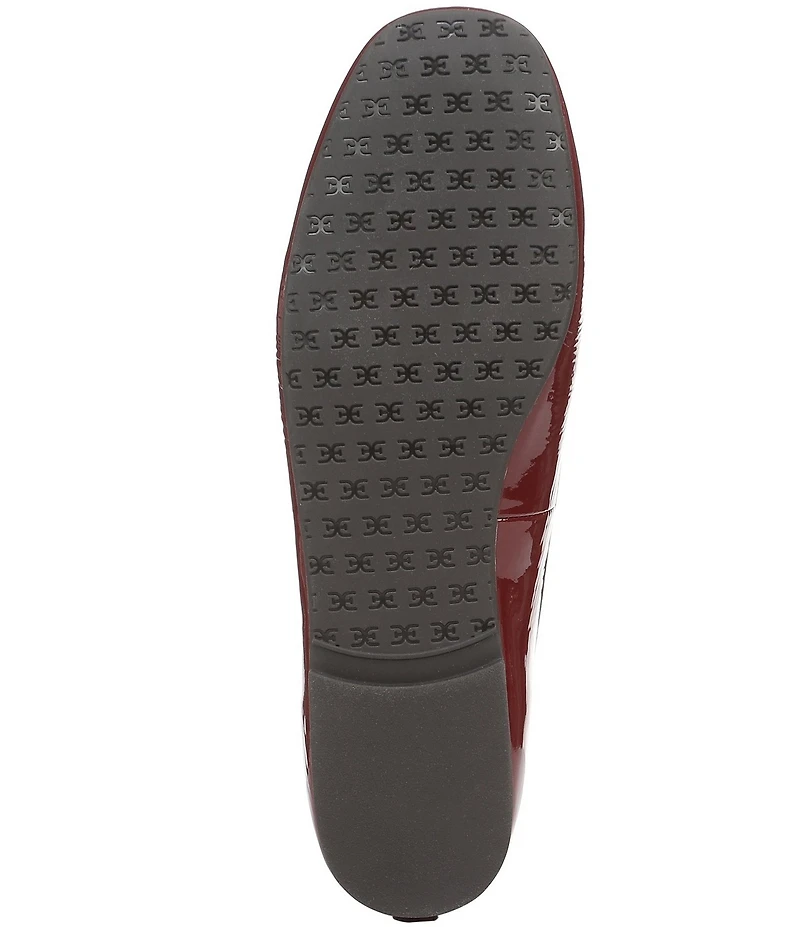 Sam Edelman Alie Patent Leather Bow Detail Ballet Flats