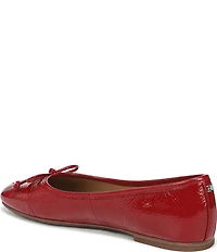 Sam Edelman Alie Patent Leather Bow Detail Ballet Flats