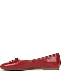 Sam Edelman Alie Patent Leather Bow Detail Ballet Flats