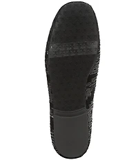 Sam Edelman Alie Sequined Velvet Bow Detail Ballet Flats