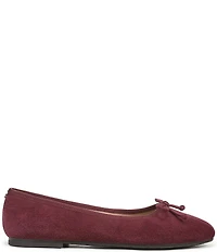 Sam Edelman Alie Suede Bow Detail Ballet Flats