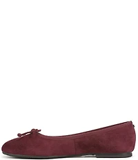 Sam Edelman Alie Suede Bow Detail Ballet Flats
