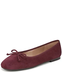Sam Edelman Alie Suede Bow Detail Ballet Flats