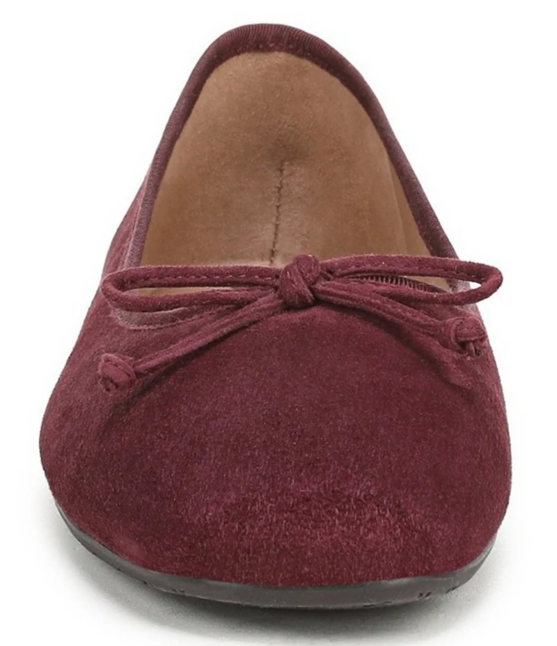 Sam Edelman Alie Suede Bow Detail Ballet Flats