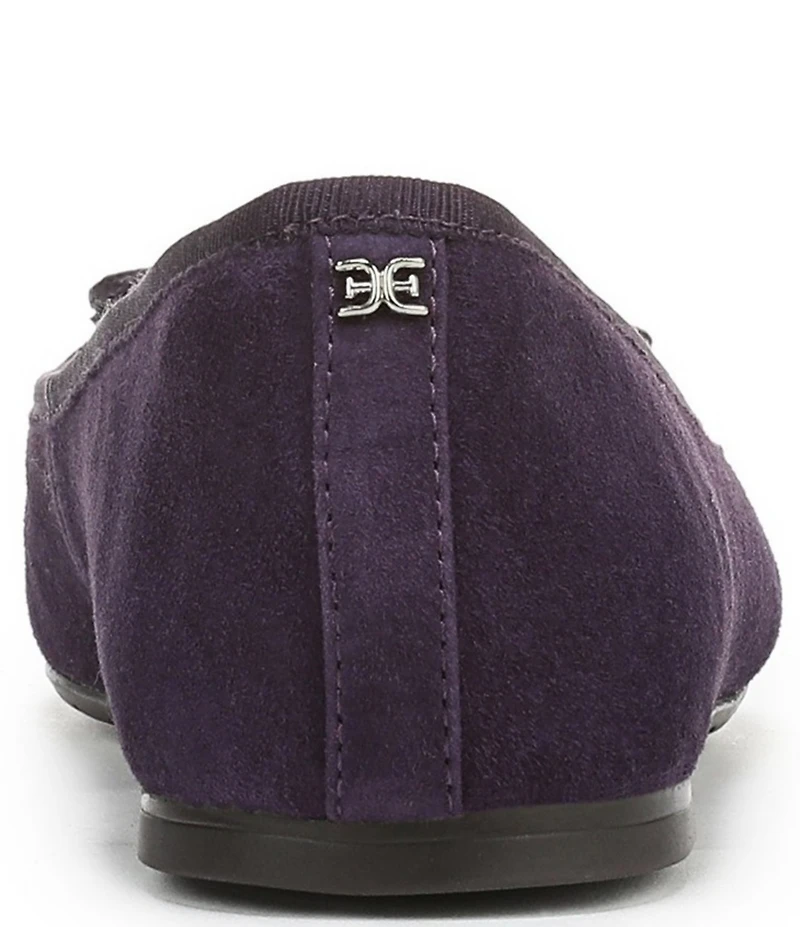 Sam Edelman Alie Suede Bow Detail Ballet Flats