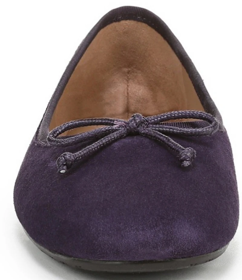 Sam Edelman Alie Suede Bow Detail Ballet Flats