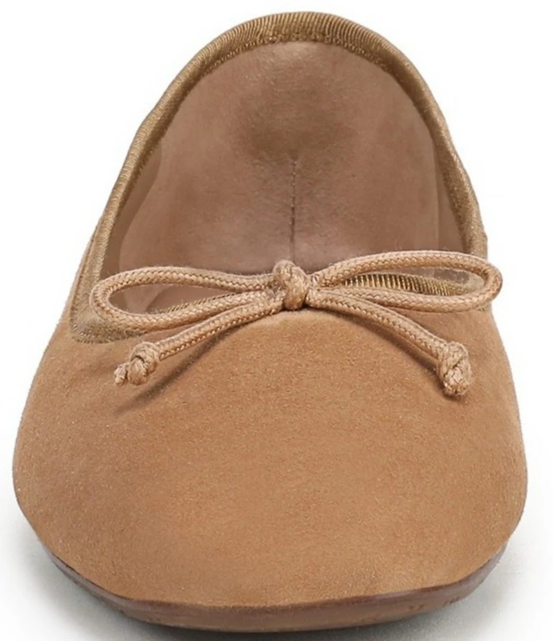 Sam Edelman Alie Suede Bow Detail Ballet Flats