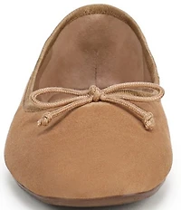 Sam Edelman Alie Suede Bow Detail Ballet Flats